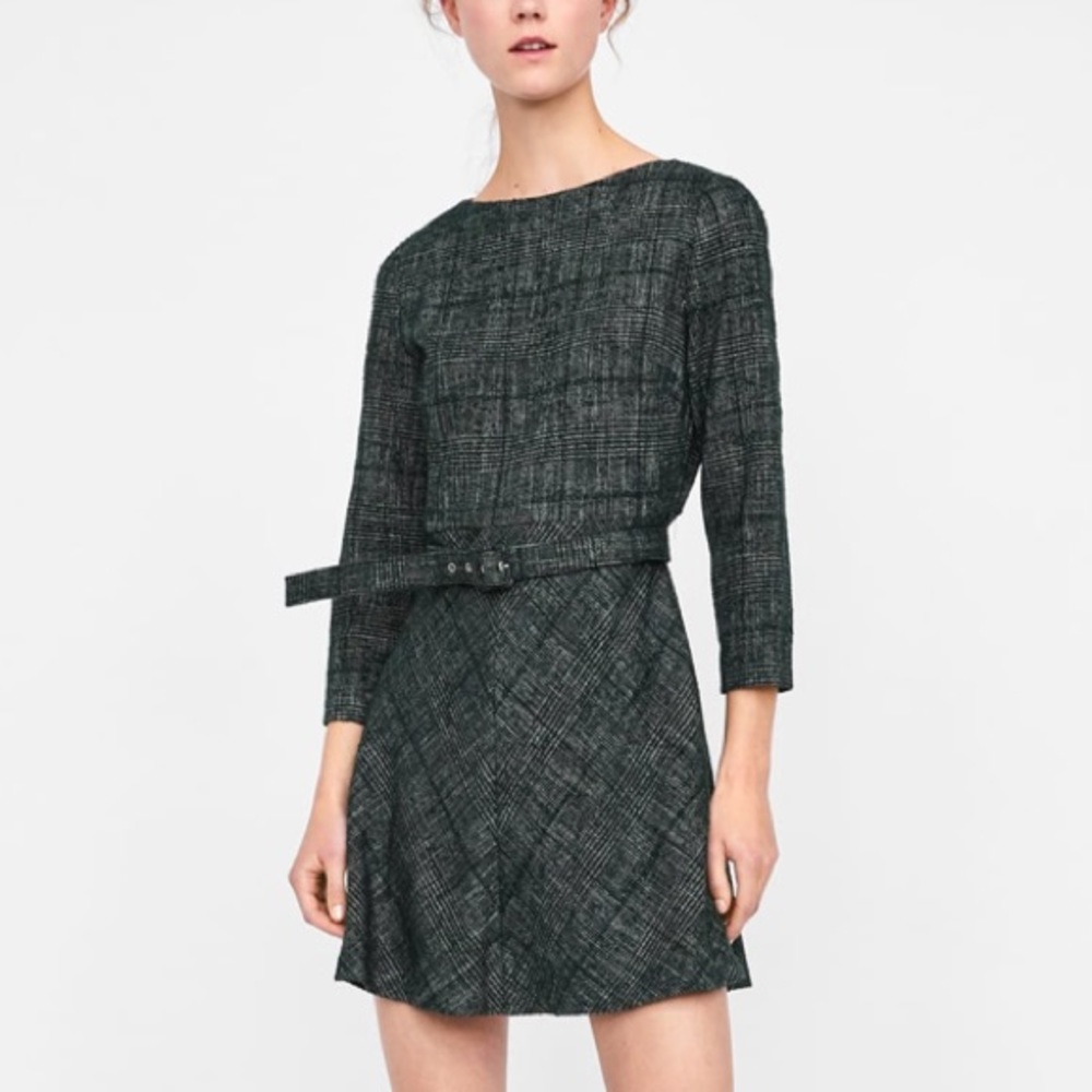 Zara Mini Tweed Dress
